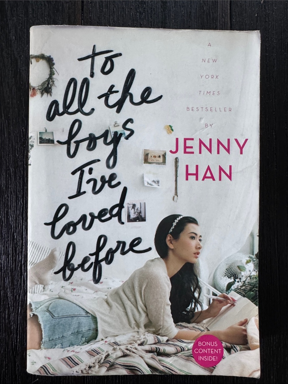 To All the Boys I've Loved Before by Jenny Han - White & Pink Cover
